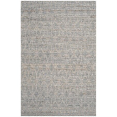 Safavieh Cape Cod Hand Woven Rectangle Rug- Grey - Gold- 8 x 10 ft. CAP415A-8